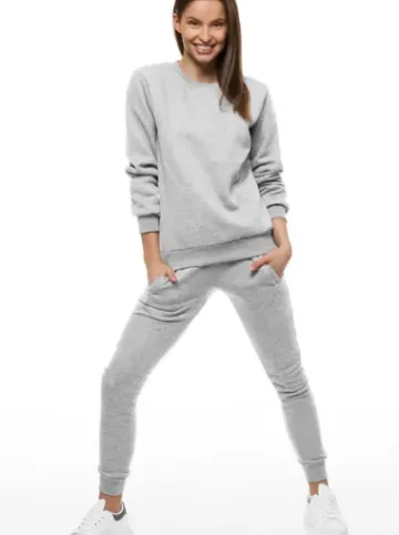 Spodnie dresowe damskie szare JS/CK01^Ozonee New