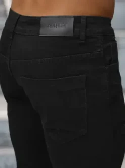 Spodnie jeansowe męskie czarne NB/MP0087N^Ozonee Online