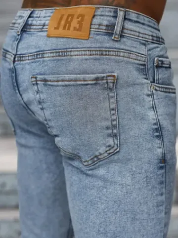 Spodnie jeansowe męskie niebieskie O/2339/2^Ozonee Outlet