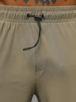 Spodnie męskie cargo wide leg ciemno-beżowe O/PS5528^Ozonee Discount