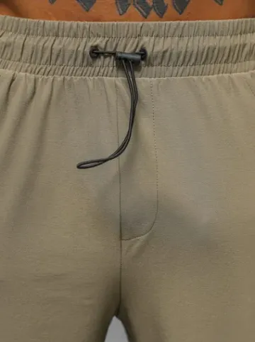 Spodnie męskie cargo wide leg ciemno-beżowe O/PS5528^Ozonee Discount