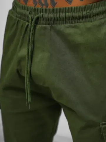Spodnie męskie chino joggery khaki O/G3014Z^Ozonee New