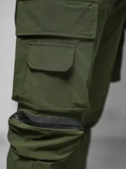 Spodnie męskie chino joggery khaki O/PS5520^Ozonee Sale