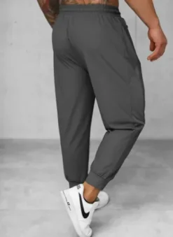 Spodnie sportowe męskie grafitowe JS/12K1805/5^Ozonee Discount