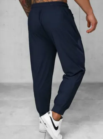 Spodnie sportowe męskie granatowe JS/12K1805/25^Ozonee Fashion