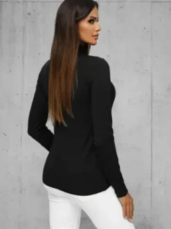 Sweter damski czarny JS/8003/9^Ozonee Online