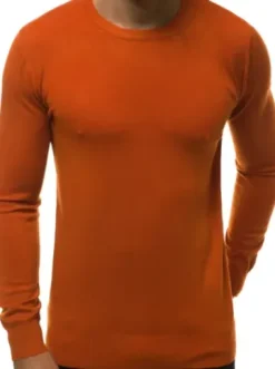 Sweter męski camelowy TMK/YY01/8^Ozonee Discount