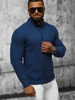 Sweter męski granatowy NB/MM6020/6^Ozonee Online