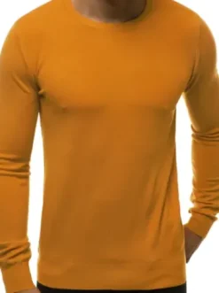 Sweter męski jasno-camelowy TMK/YY01/9^Ozonee Fashion