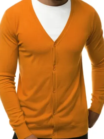 Sweter męski kardigan jasno-camelowy TMK/YY06/9^Ozonee Discount