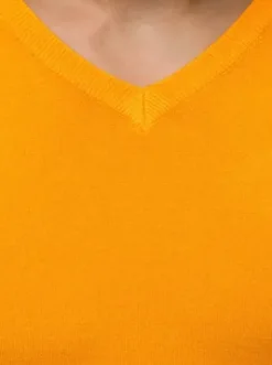 Sweter męski żółty TMK/YY03/17^Ozonee Online