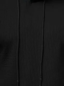 T-shirt męski z kapturem czarny O/P1150^Ozonee Fashion